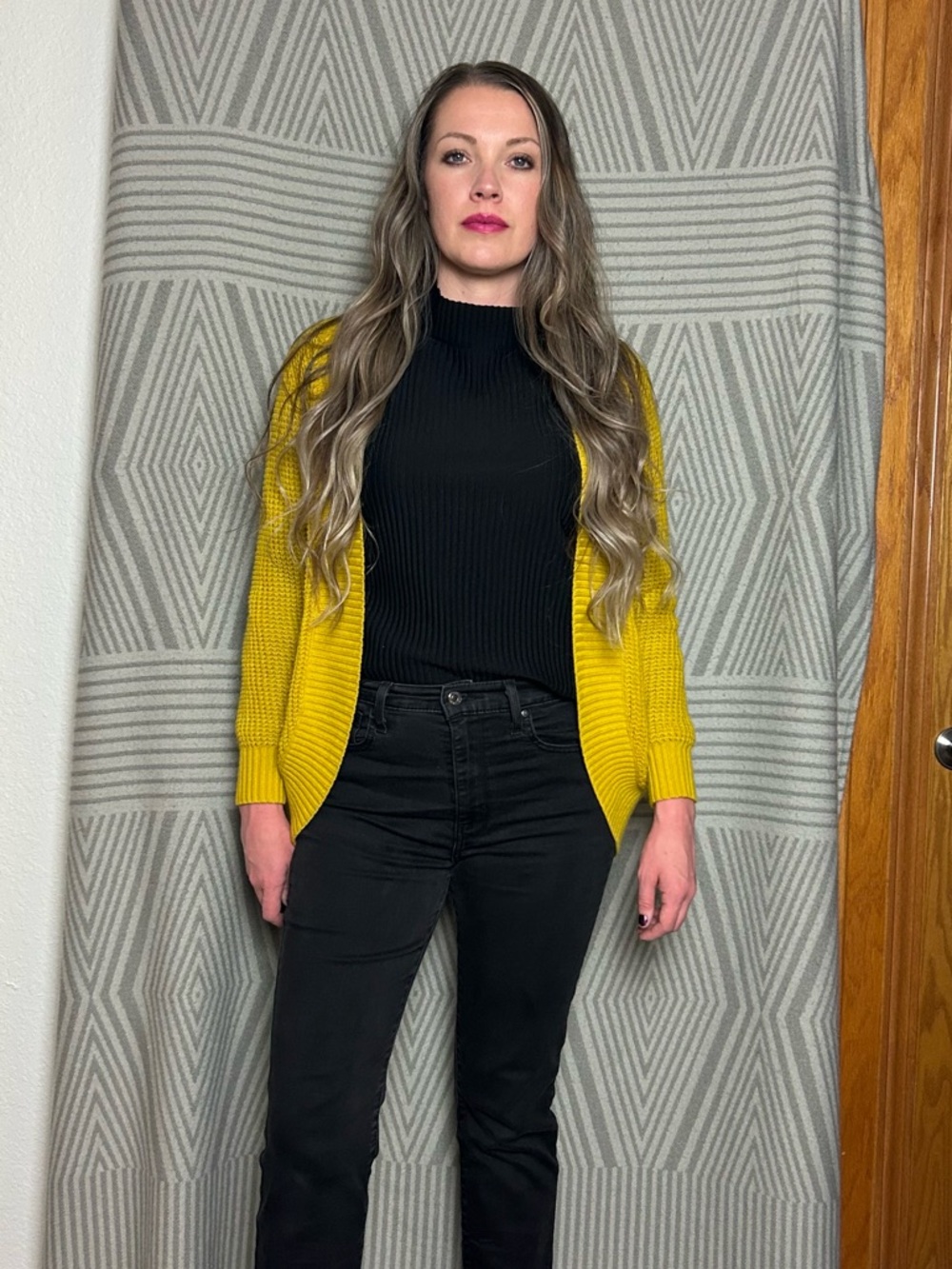 Perfect for Spring!
Yellow Cardigan Small | Cozy Lightweight Layer